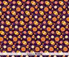 Vector Candy Pattern For Halloween