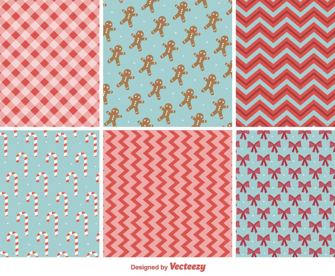 Christmas Vector Patterns