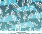 Feather Vector Background Pattern