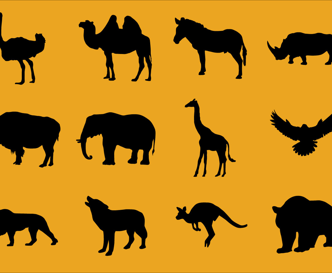 Silhouettes of Animals