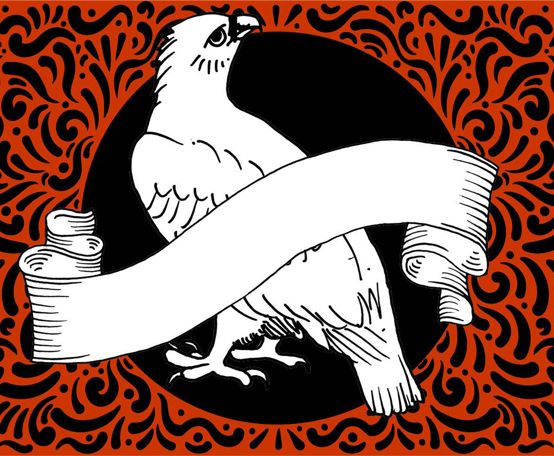Ornate Hawk  Banner Design
