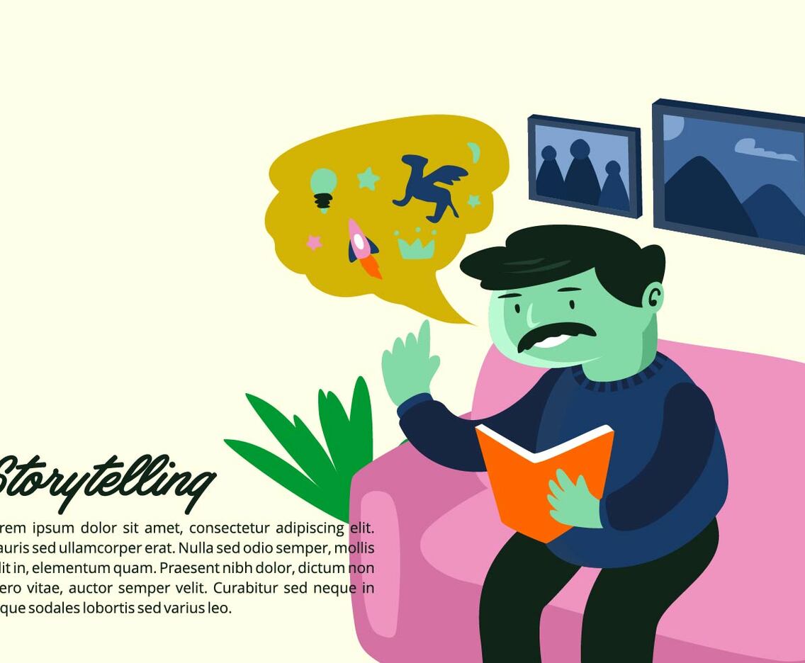 Storytelling Background