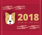 Vector Year of The Dog Illustration