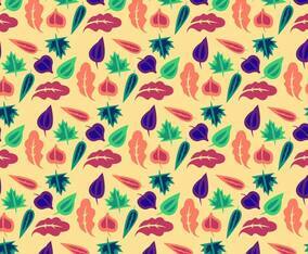 Leaf Pattern Illustration Vector 3