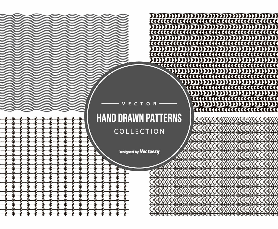 Cute Hand Drawn Pattern Collection