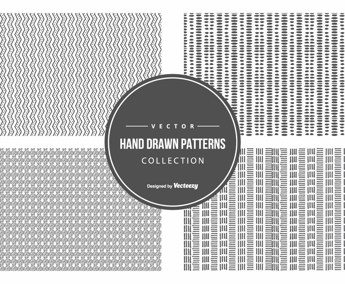 Cute Hand Drawn Pattern Collection