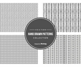 Cute Hand Drawn Pattern Collection