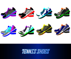 Free Tennis Shoes Vector