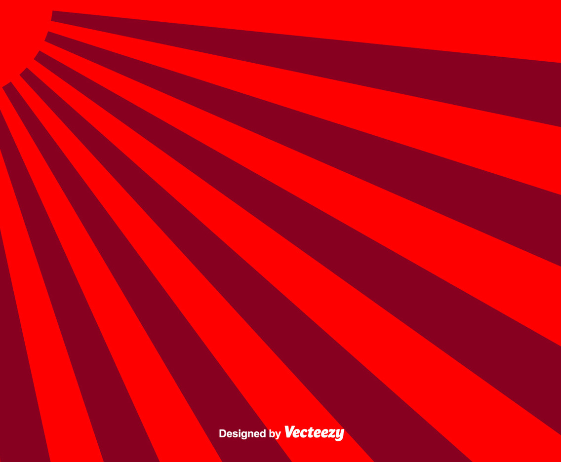 Vector Japan Sunburst Effect Background