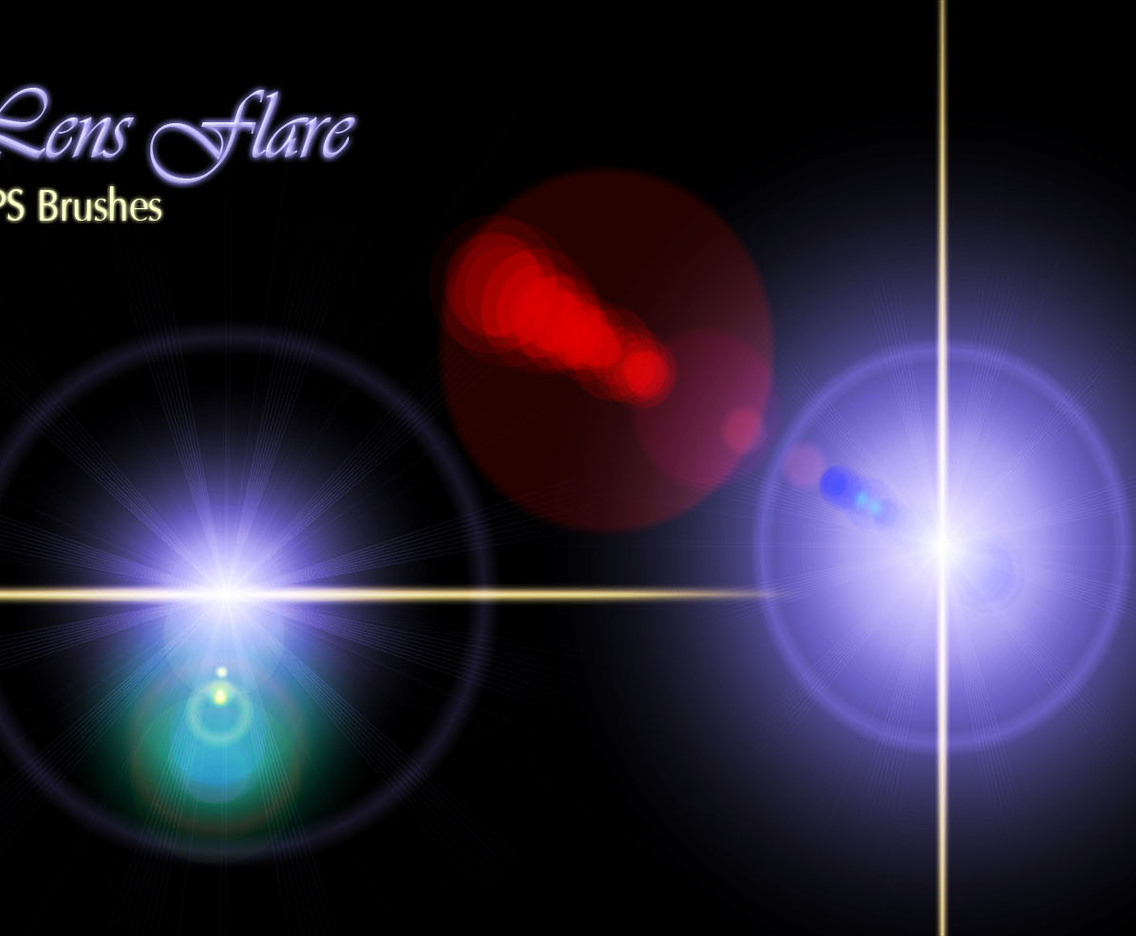 Lens Flare PS Vector Brushes