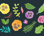 Pansy Vector Icons