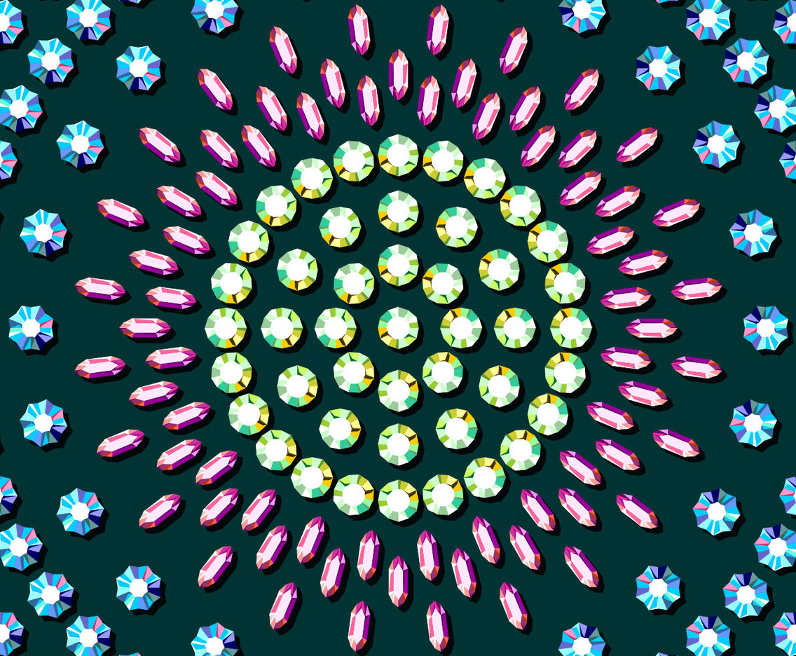 Free Rhinestone Background Vector