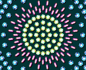 Free Rhinestone Background Vector