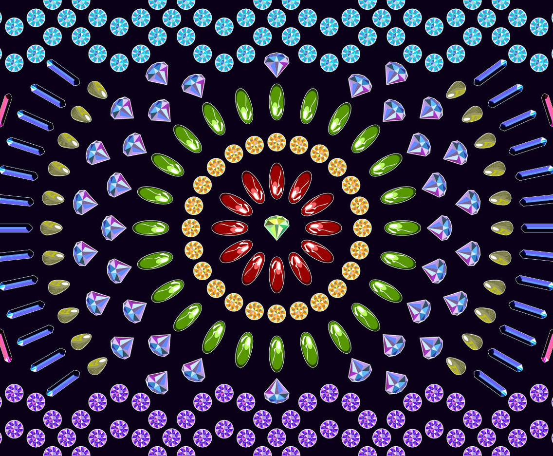 Rhinestone Background Free Vector