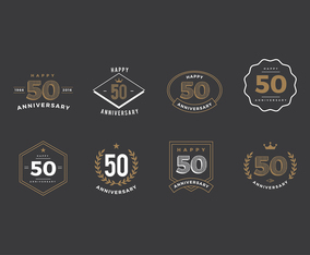 Anniversary Logo Free Vector