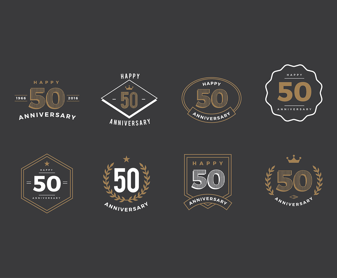 Anniversary Logo Free Vector