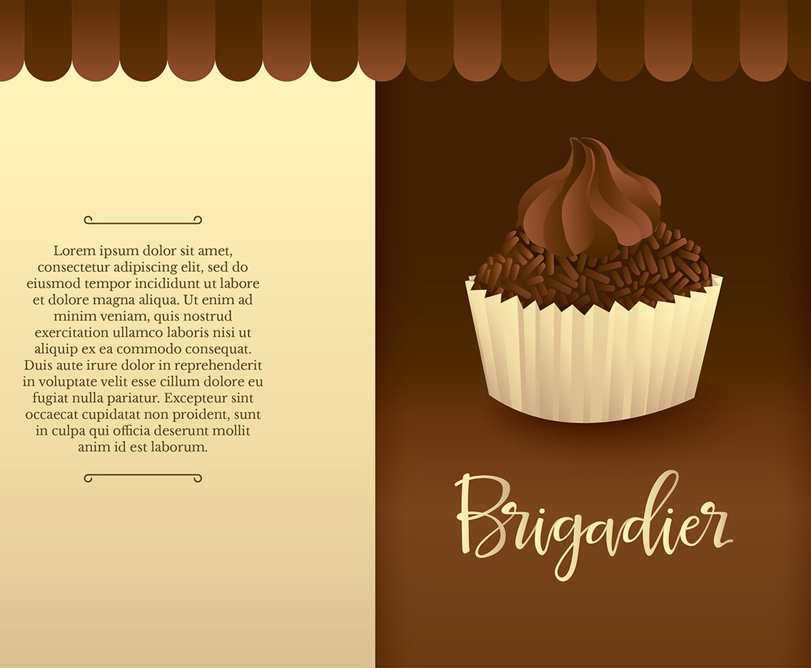 Brigadiero Cake Free Vector
