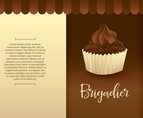 Brigadiero Cake Free Vector