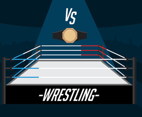 Wrestling Ring Free Vector
