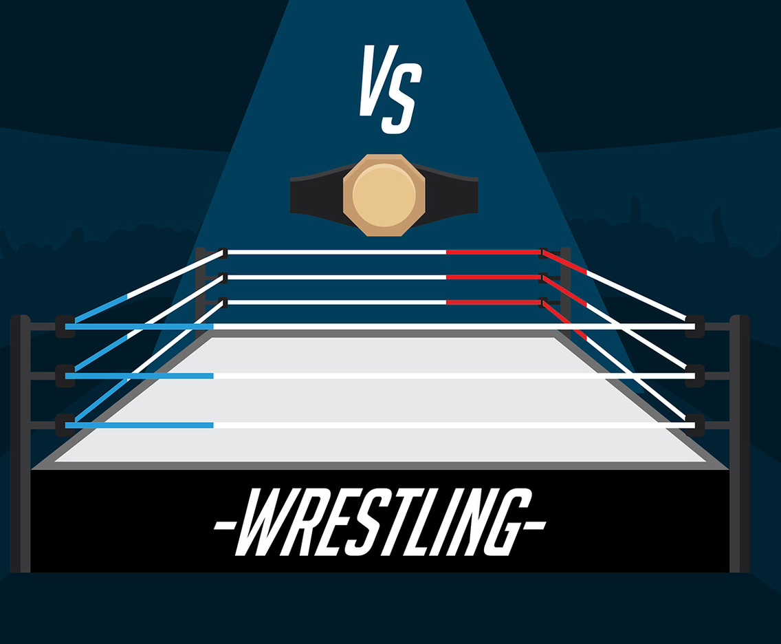 Wrestling Ring Free Vector