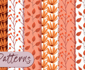 Vivid Pink Pattern Set
