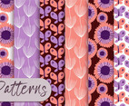Pastel Purple Pattern Set
