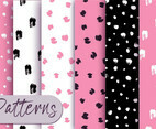 Pink Dots Pattern Set