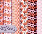 Pastel Floral Pattern set