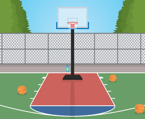 Basketball court