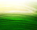 Free Vector Green Watercolor Background