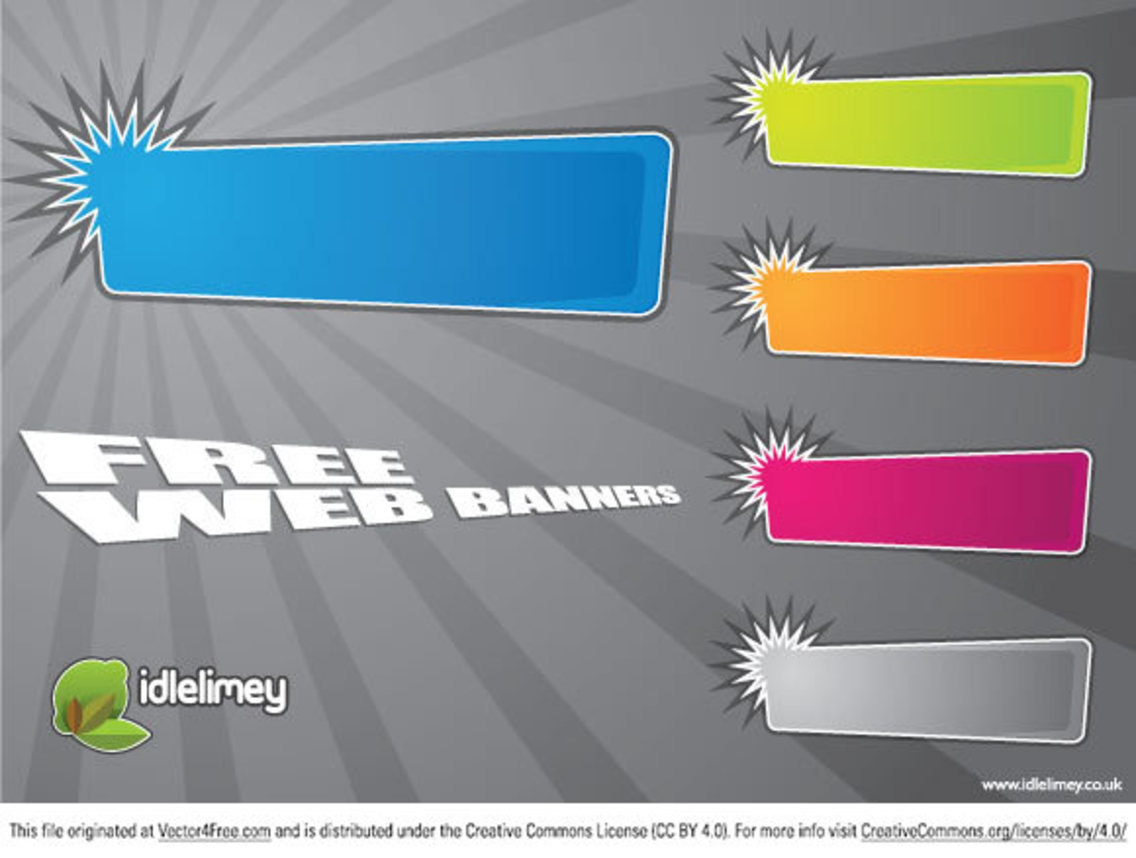 Bright Web Banners