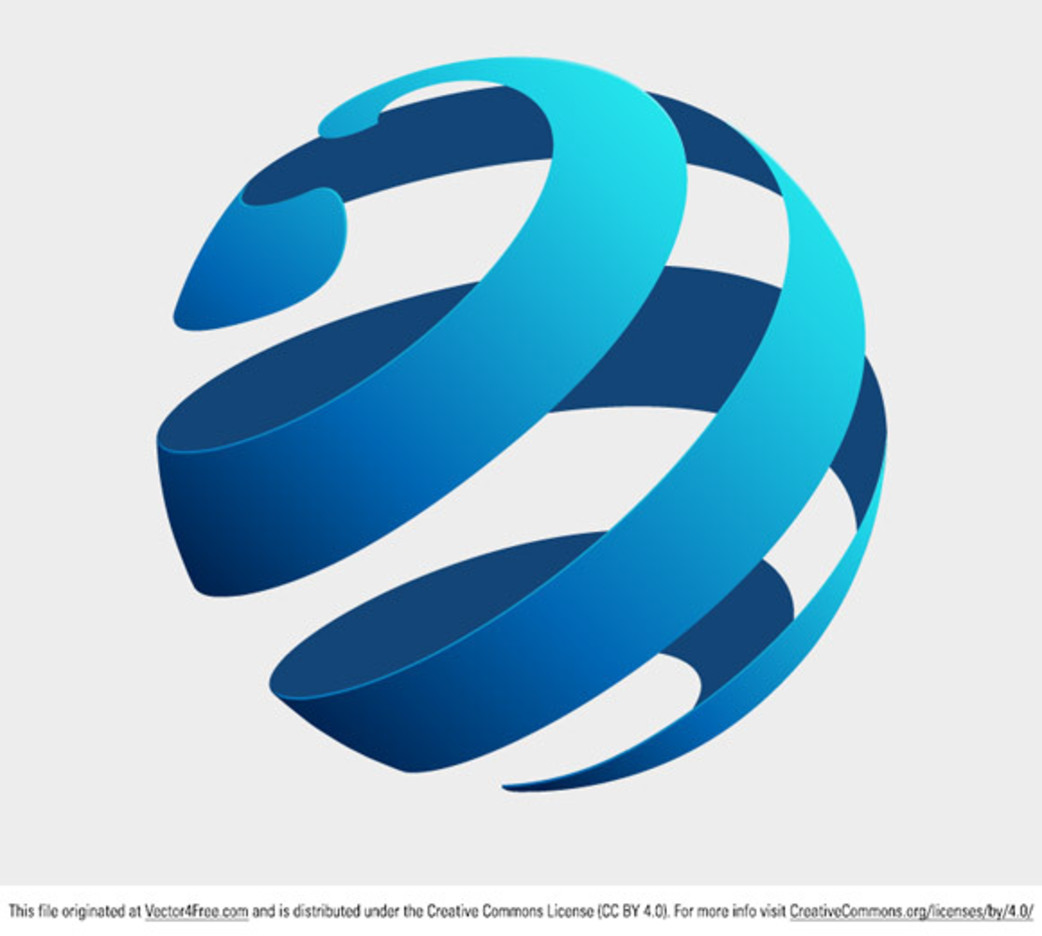 Globe Logo Vector Free Download