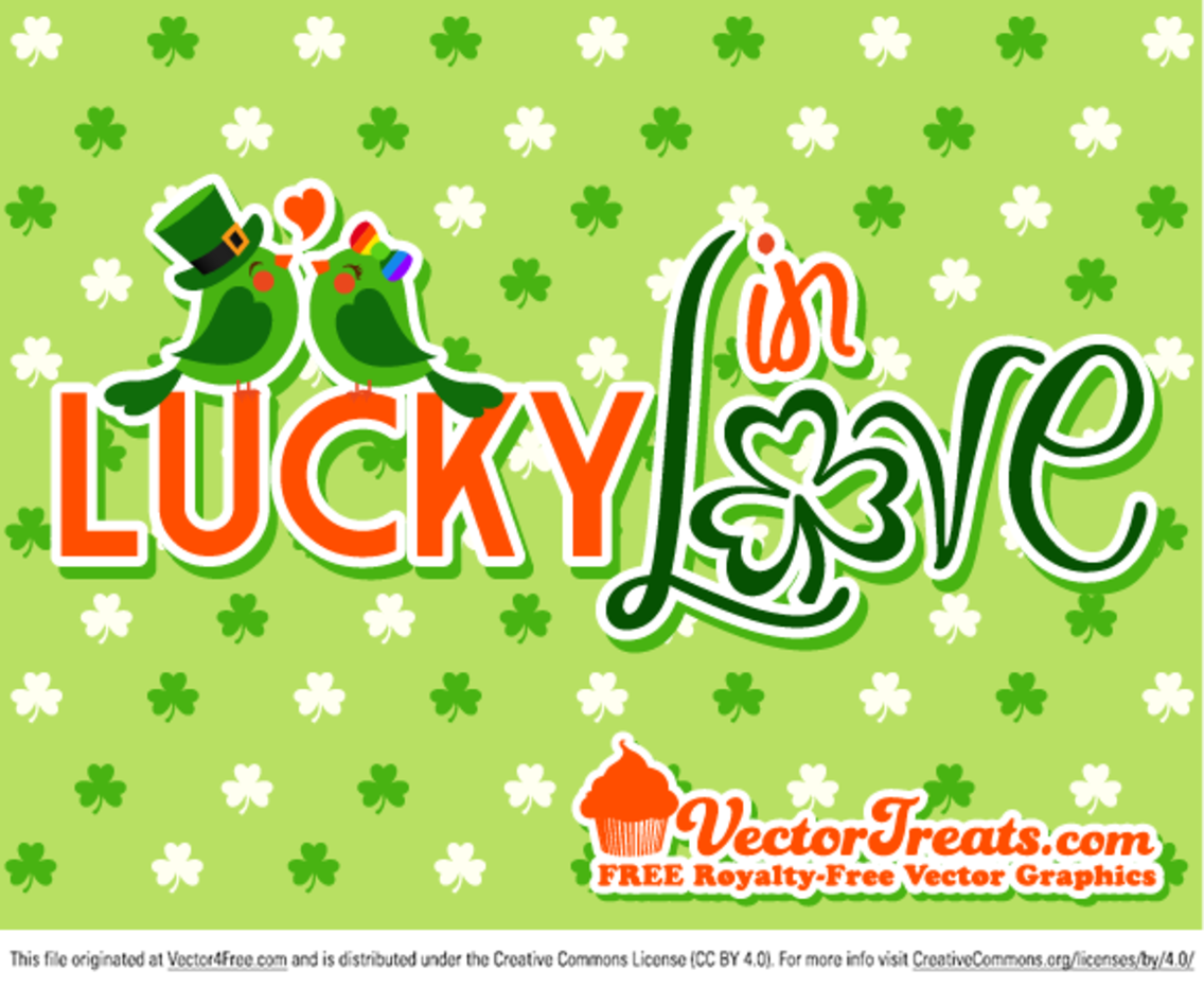 St. Patrick's Day Lucky In Love