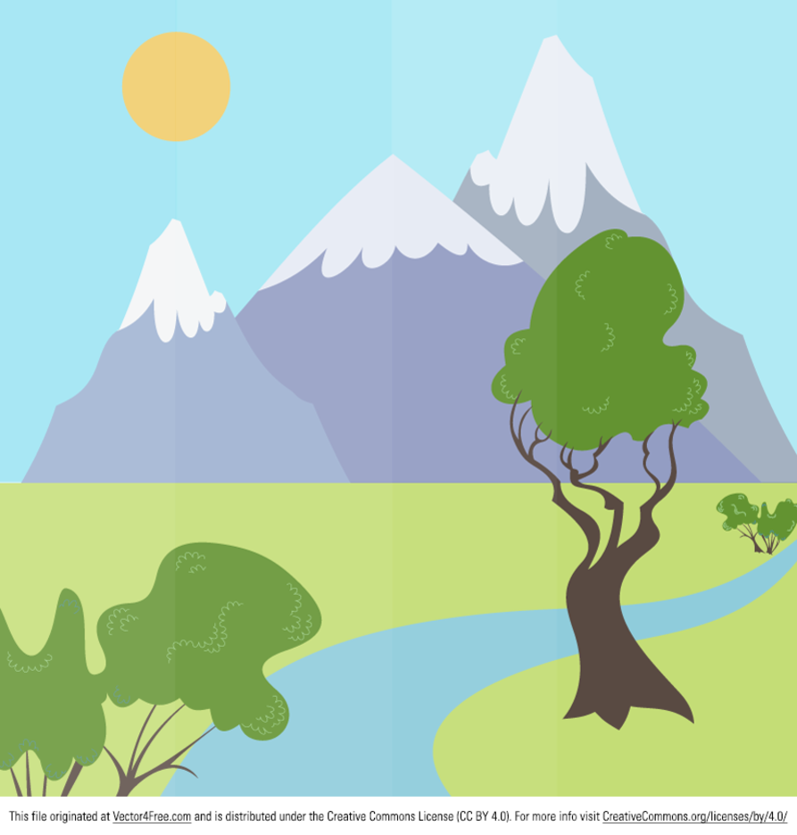 Landscape Vector Illustration