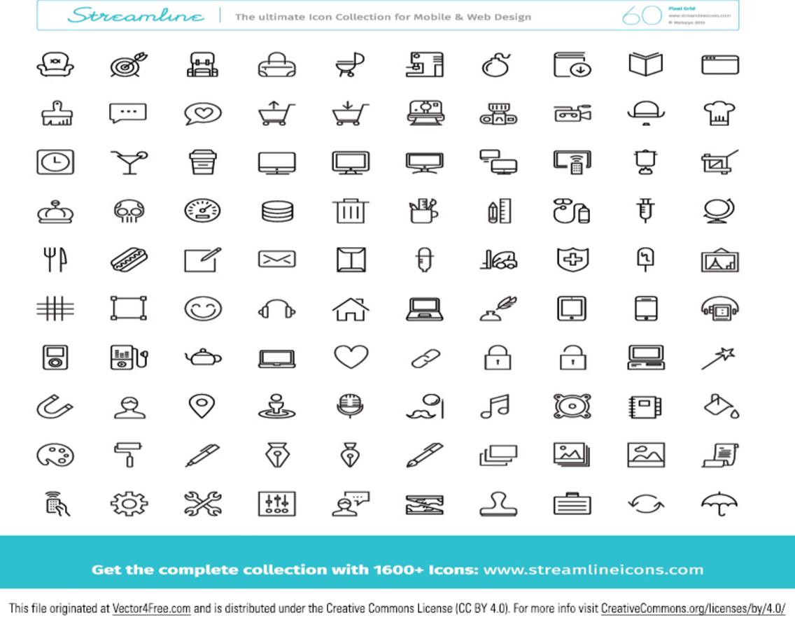 Modern Vector Icons Pack 1