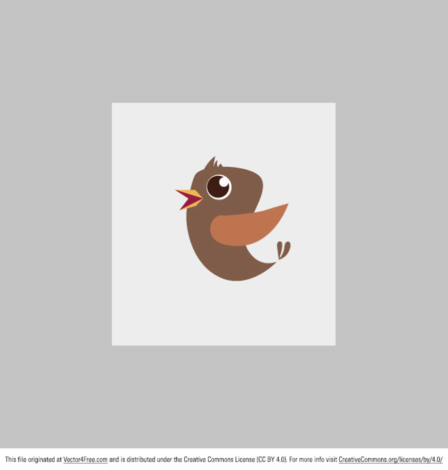 Little Bird Vector