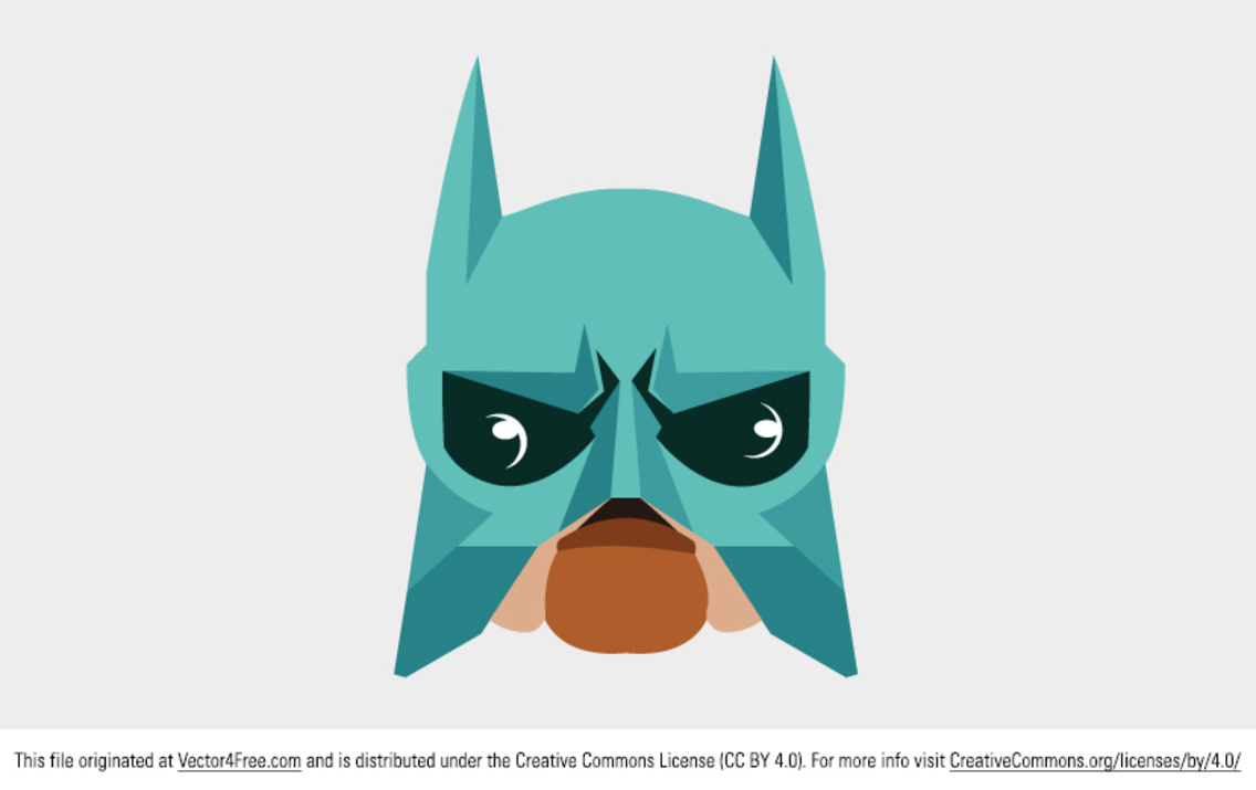 Super Hero Mask Vector