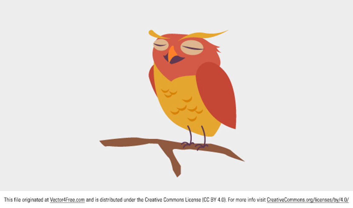 Cute Owl Vector