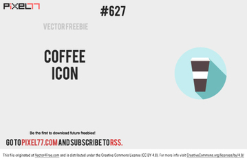 Free coffee icon vector - Vector Art