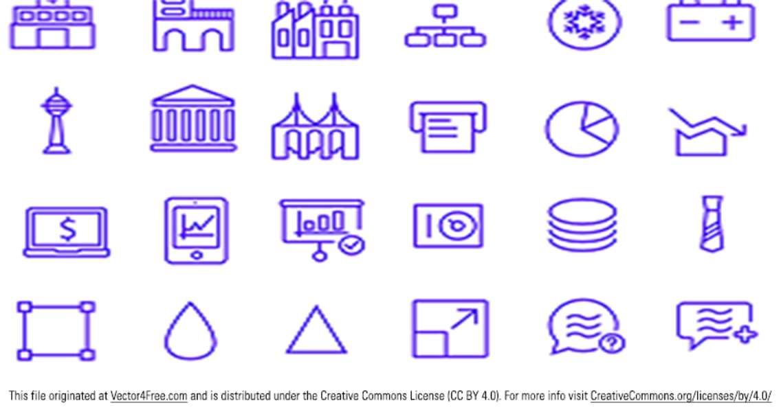 Free Vector Icons Pack