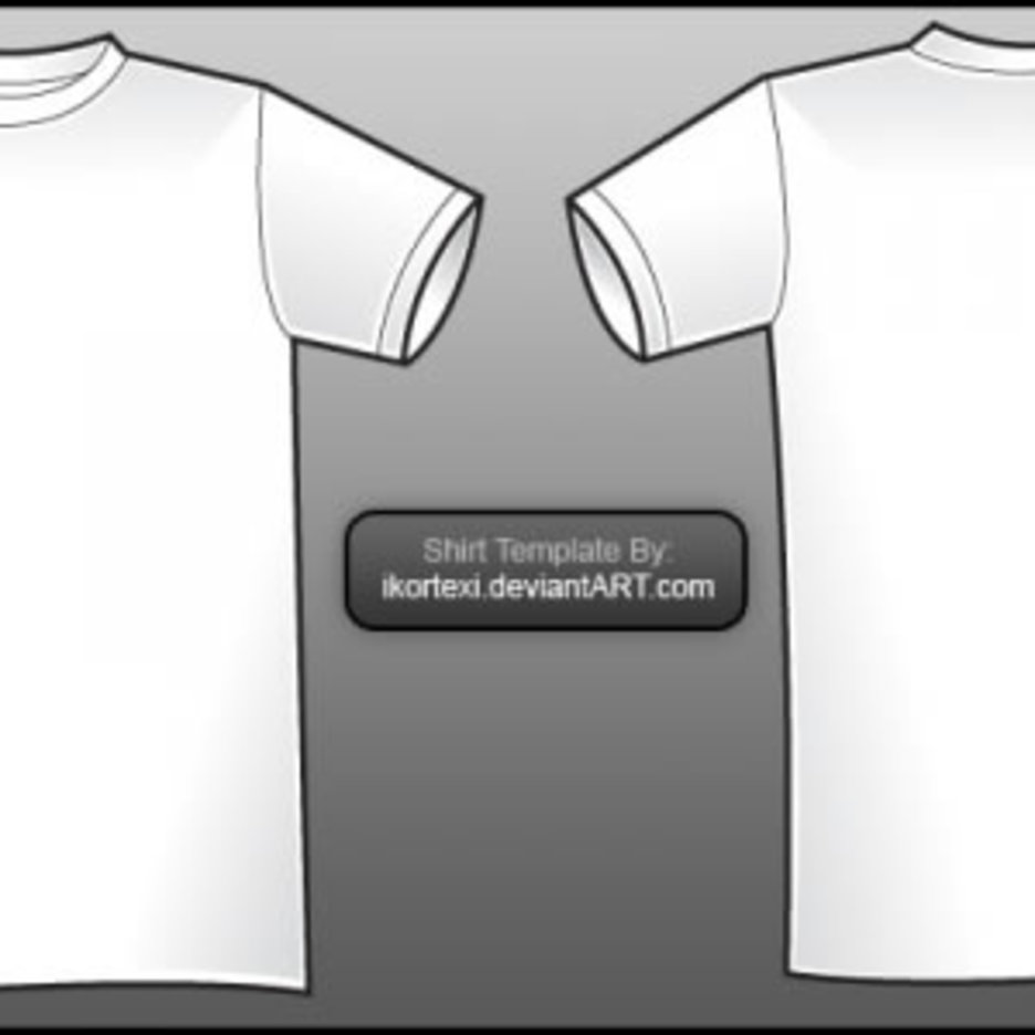 Shirt Vector Template