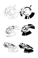 brush circle - 513 Free Vectors to Download | FreeVectors