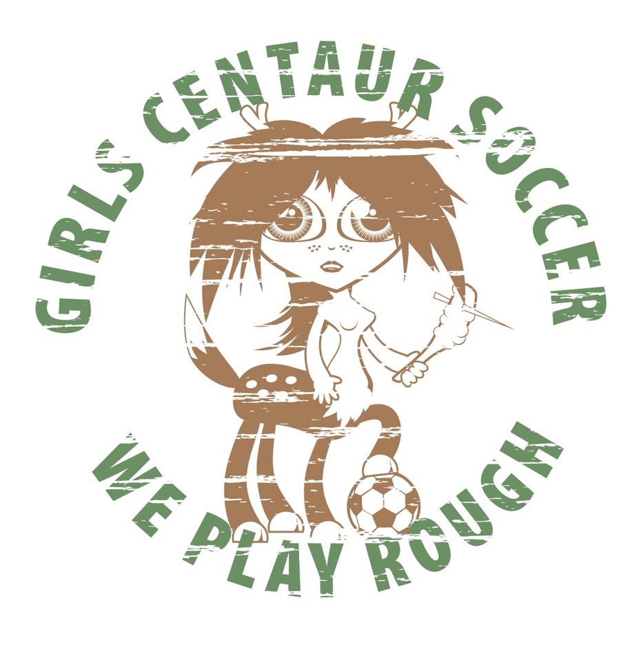 Centaur Soccer Tshirt Vector Design