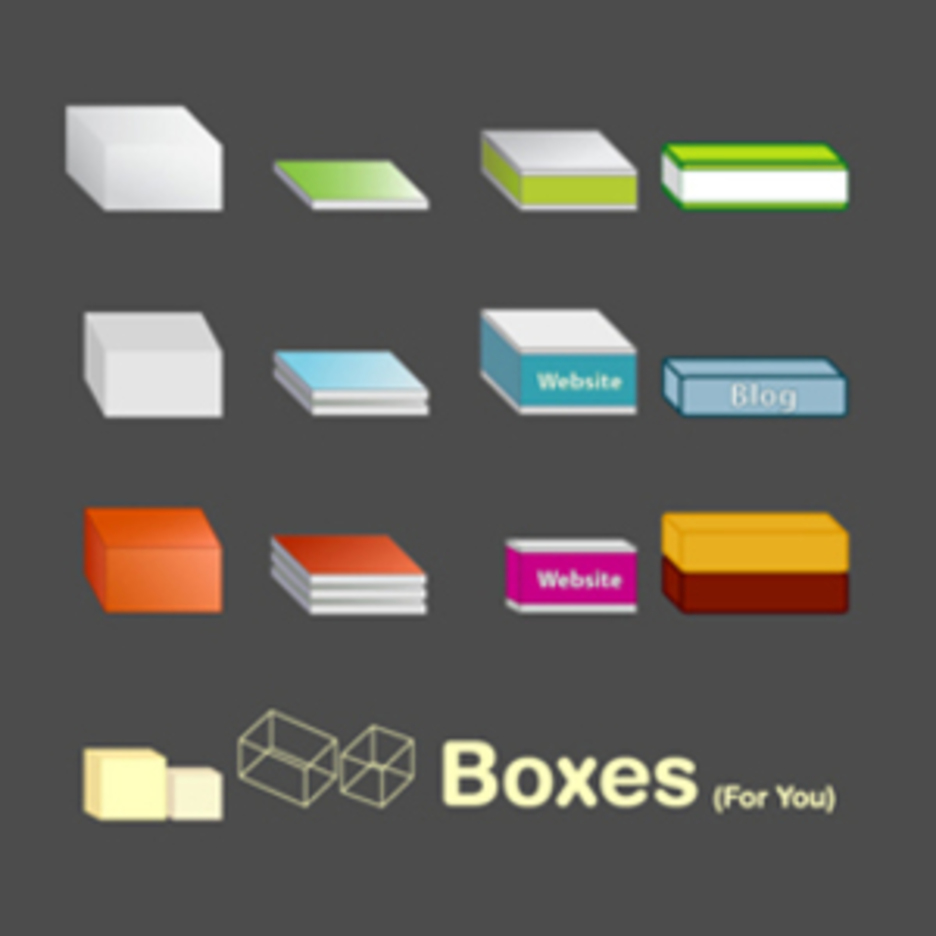 Vector Boxes (variety) - Free