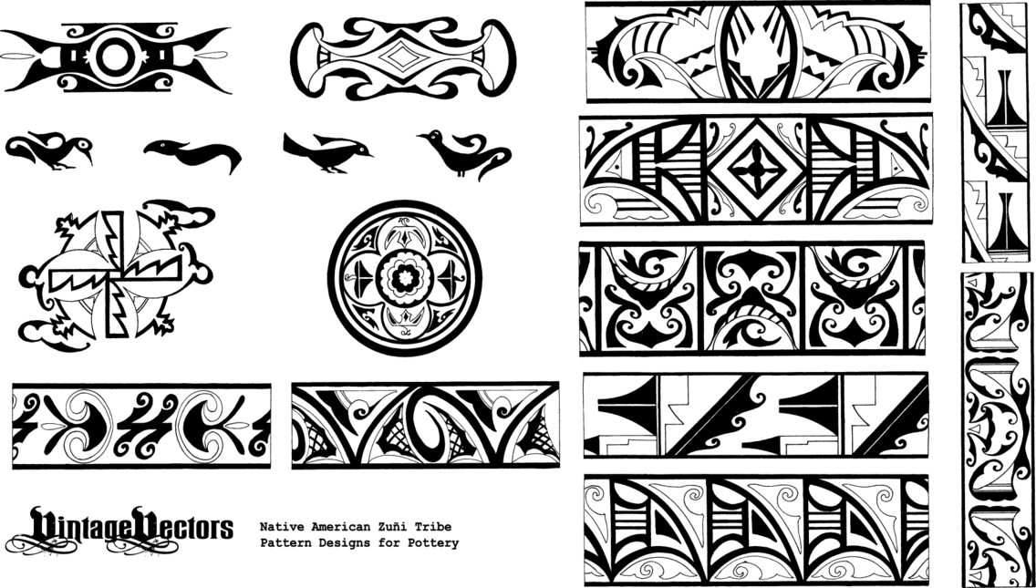 Native American Pottery Patterns