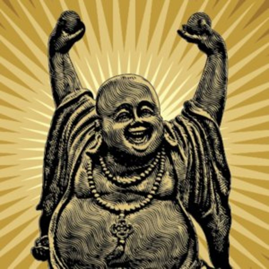 Laughing Buddha FreeVectors