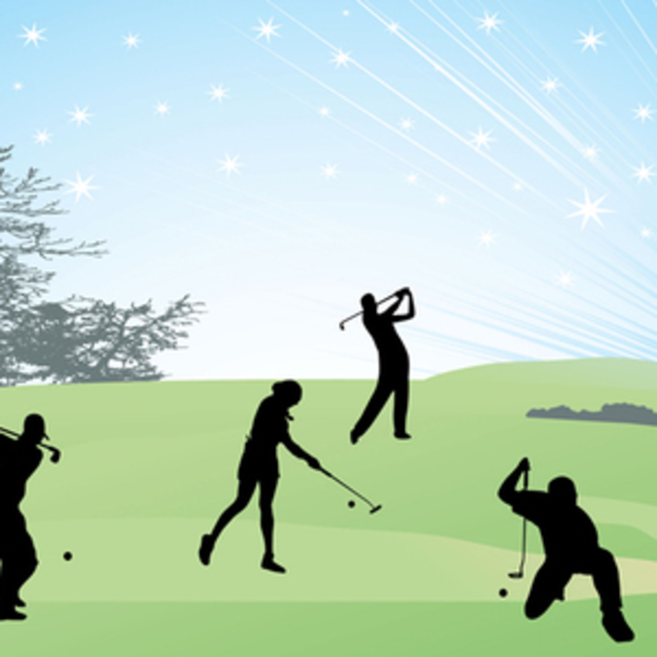 Vector Art Golf Silhouettes