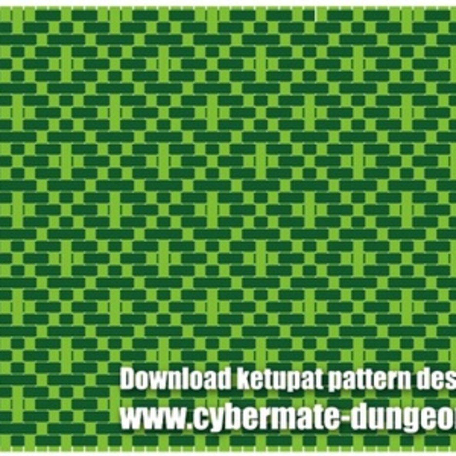 Ketupat Pattern Design 1