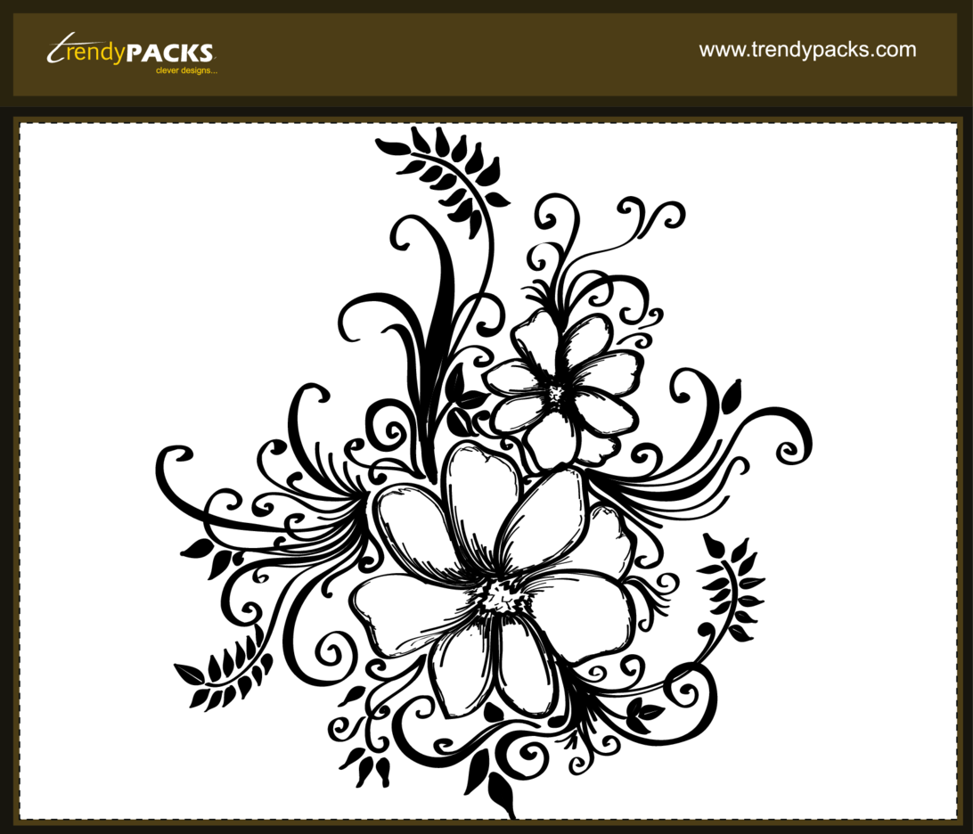 Free Floral Motifs Vectors Freevectors 