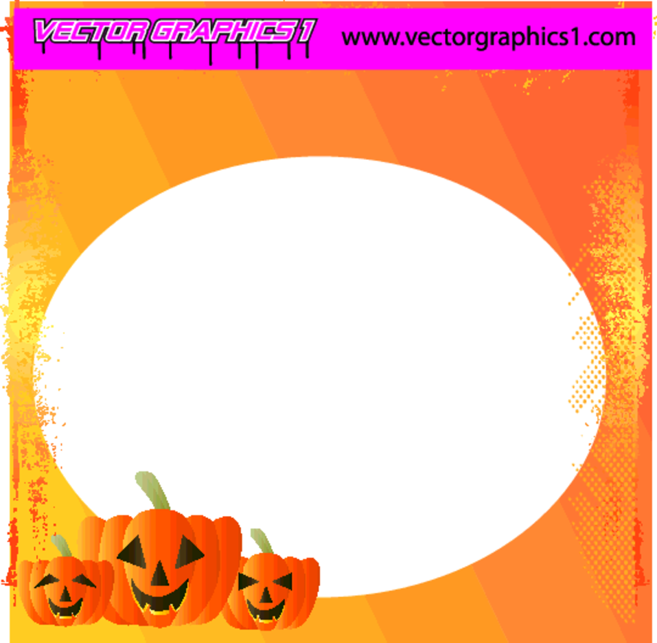 Halloween Vector Art Greeting Card